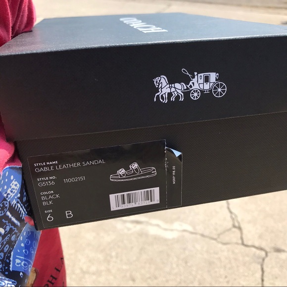 coach sandals - Picture 3 of 4